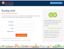 Tablet Screenshot of kucky.com